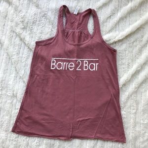 Barre Workout Racerback Tank Top